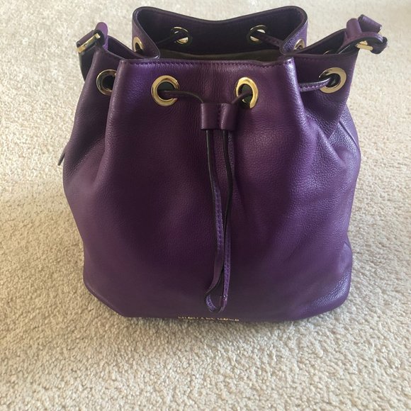 Michael Kors Handbags - MICHAEL KORS Bucket bag purple